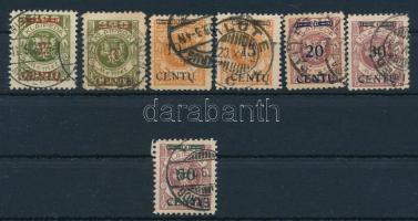 1923 Mi 167-174