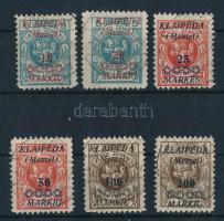 1923 Mi 135-140