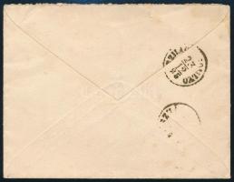 1885 Távolsági levél Színesszámú 5kr bérmentesítéssel "BETHLEN" - "SZILÁGY-SOMLYÓ&quo...