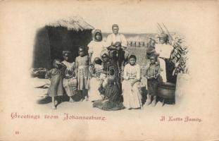 A Kaffir family in Johannesburg (EK)