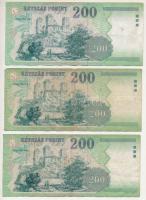 2003-2007. 200Ft (3xklf) T:F,VG