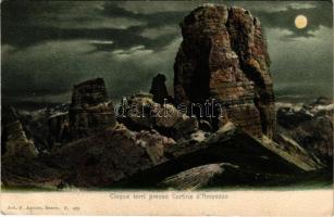 Cortina d'Ampezzo, Cinque torri. Joh. F. Amonn / rocks (EK)