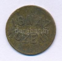 Ausztria 1900 k. 50h "Ignaz Kozeny" Cu zseton T:XF,VF
Austria ~1900. 50 Heller "Igna...