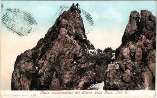 Cimone della Pala. sulla culminazione. Joh. F. Amonn / mountain