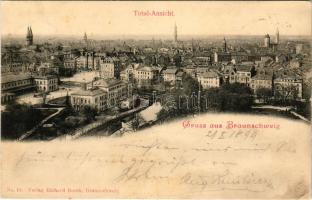 1899 Braunschweig, Verlag Richard Borek / view (EK)