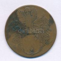 1686. "Buda visszafoglalása" kétoldalas, bronz emlékérem. "BVDA CAPTA." (29mm) T...
