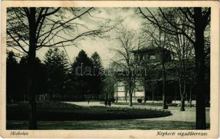 1930 Miskolc, Népkerti vigadóterasz (fl)