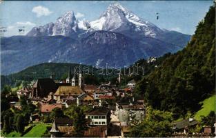 1928 Berchtesgaden, Watzmann / view