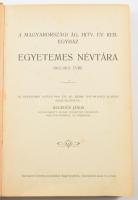 A Magyarországi Ág. Hitv. Ev. Ker. Egyház egyetemes névtára 1912/1913. évre. Összeáll.: Hegedűs Jáno...