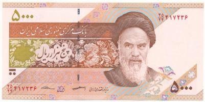 Irán DN (2015-2018) 5000R második kiadás T:UNC
Iran ND (2015-2018) 5000 Rials 2nd issue C:UNC
Krau...