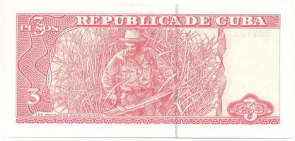 Kuba 2005. 3P "009102" T:UNC,AU
Cuba 2005. 3 Pesos "009102" C:UNC,AU