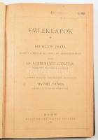 Evangélikus egyházi kolligátum, 3 mű egy kötetben: Händel Vilmos (szerk.): Emléklapok. Kegyelete jel...