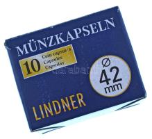 Lindner érmekapszula 42mm - 10 darabos