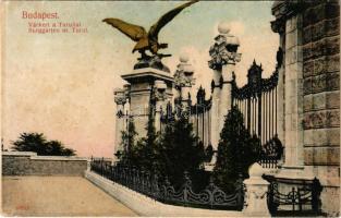 1909 Budapest I. Várkert a Turullal. Taussig A. 10652. (r)
