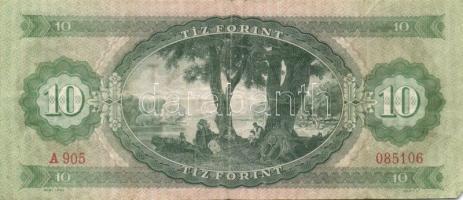 1962. 10Ft (6x) T:II-/III