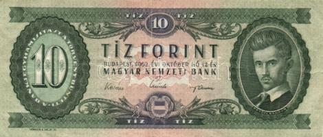 1962. 10Ft (6x) T:II-/III