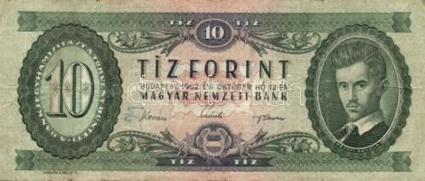 1962. 10Ft (6x) T:II-/III