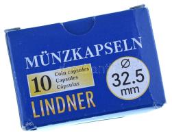 Lindner érmekapszula 32,5mm - 10 darabos
