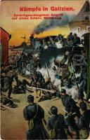 'Kämpfe in Galizien' / WWI K.u.K. military battle in Galicia, repelled attack on an Austri...