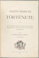 Karácsonyi János: Békésvármegye története. III. kötet. Magyarország ezredéves fennállásának ünnepére...