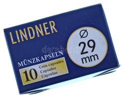 Lindner érmekapszula 29mm - 10 darabos