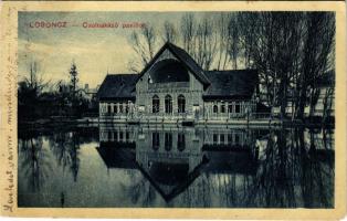 1911 Losonc, Lucenec; Csónakázó pavilon. Bicskei Zoltán kiadása / lake, rowing pavilion (EM)