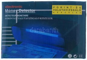 Forint- és Valutavizsgáló készülék új, eredeti dobozában