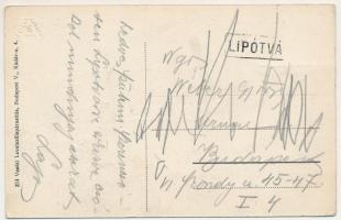Lipótvár, Újvároska, Leopoldov; Fegyintézet, börtön. Vasúti levelezőlapárusítás 253. / prison (gyűrő...