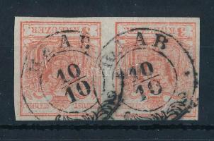 1850 3kr HP III lemezhibás pár "RAAB"