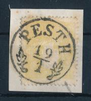 1858 2kr centrált, luxus "PESTH" Sign: Ferchenbauer
