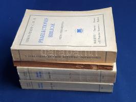 Simon, Hadrianus - Prado, Juan - Dorado, Guilelmus: Praelectiones Biblicae ad usum scholarum I-IV. (...