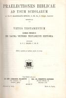 Simon, Hadrianus - Prado, Juan - Dorado, Guilelmus: Praelectiones Biblicae ad usum scholarum I-IV. (...