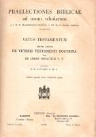 Simon, Hadrianus - Prado, Juan - Dorado, Guilelmus: Praelectiones Biblicae ad usum scholarum I-IV. (...