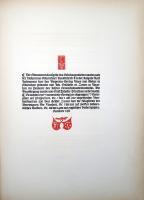 Der Nibelunge Not. [Monumentalausgabe.] (Számozott.)
München, 1910. Hyperion-Verlag (Gedruckt von J...