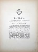 Der Nibelunge Not. [Monumentalausgabe.] (Számozott.)
München, 1910. Hyperion-Verlag (Gedruckt von J...