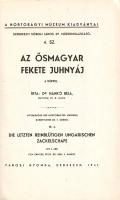 Hankó Béla: 
Az ősmagyar fekete juhnyáj. 6 képpel.
Debrecen, 1941. Városi Nyomda. 31 + [1] p. Egye...