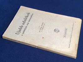Jósa János: 
Újabb adalékok a székelyek régi történetéhez.
Szeged, [1929] Szegedi Új Nemzedék Lapv...