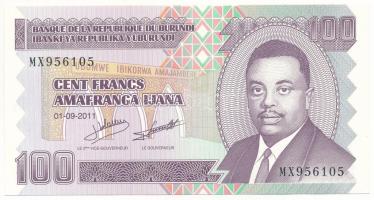 Burundi 2011. 100Fr "MX956105" T:UNC
Burundi 2011. 100 Francs "MX956105" C:UNC
...