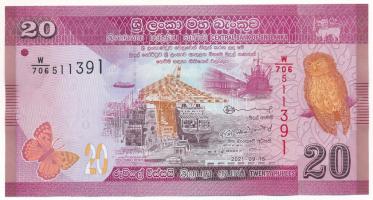 Srí Lanka 2021. 20R "W/706 511391" T:UNC
Sri Lanka 2021. 20 Rupees "W/706 511931&quo...