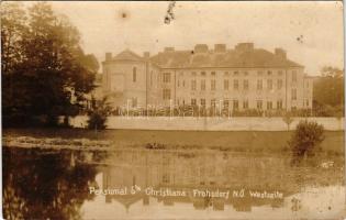1928 Frohsdorf (Lanzenkirchen) (Niederösterreich), Pensionat Sta Christiana, Westseite / girls'...