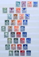 Svájc 1918-2017 Pro Juventute gyűjtemény szép minőségben, 8 lapos A4-es berakóban (Mi EUR 1.535.-)