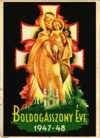 1947-48 Boldogasszony Éve; Actio Catholica. Klösz r.t. / The year of Blessed Virgin Mary (EK)