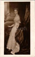 1938 Budapest I. Királyi palota, Erzsébet királyné (Sisi) portréja / portrait of Empress Elisabeth o...