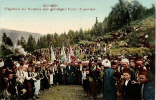 Ajvatovica rock the muslim pilgrimage