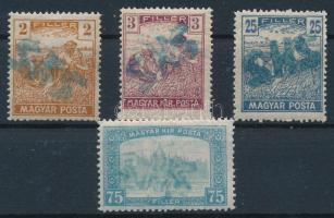 SHS 1919 BELTINCI 4 db bélyeg, Bodor vizsgálójellel RR!