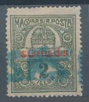 SHS 1919 BELTINCI Sürgős 2f, Certificate: Rogina, Bodor vizsgálójellel RRR!