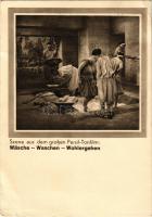 1943 Szene aus dem grossen Persil-Tonfilm: Wäsche-Waschen-Wohlergehen / Persil advertisement film sc...