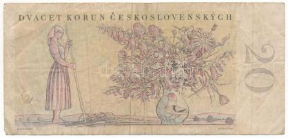 Csehszlovákia 1949. 20K "A 36 689521" T:F,VG
Czechoslovakia 1949. 20 Korun "A 36 689...