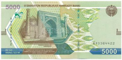 Üzbegisztán 2021. 5000S "AY0364422" T:UNC
Uzbekistan 2021. 5000 So'm "AY0364422...