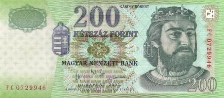 2003. 200Ft "Károly Róbert" T:I